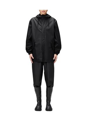 FISHTAIL JACKET BLACK18010BLA RAINS | Giacca | 18010BLA