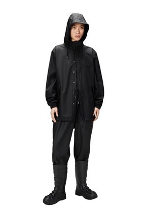 FISHTAIL JACKET BLACK18010BLA RAINS | Giacca | 18010BLA