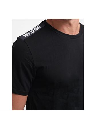T-SHIRT GIROCOLLO BI-PACK NERA 2V1A078643010555 MOSCHINO | T-shirt | 2V1A078643010555