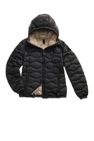 Camelia Onde Imbottito Piuma BLAUER | Giubbino | DC03095006047999EI