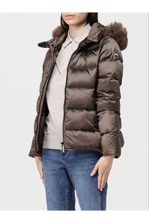 High collar and faux fur down jacket COLMAR | Down Jacket | 2216E2YO37