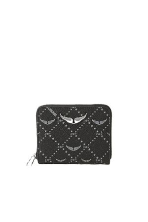 Mini Zv Monogram ZADIG&VOLTAIRE | Portafogli | LWSG03640BLACK