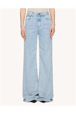 Jeans Amber wide leg in denim fisso lyocell DP619DF0266DIO5DD800 DONDUP | Jeans | DP619DF0266DIO5DD800
