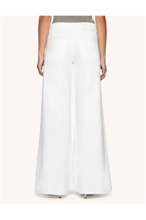 Jeans Marlen wide leg in bull fisso cotone e lyocell bianco DP775BFE020DBM5DD000 DONDUP | Jeans | DP775BFE020DBM5DD000