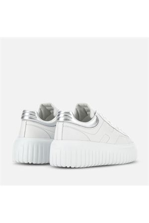 Sneakers Hogan H-Stripes bianco, argento HXW6450FC60KU00351 HOGAN | Sneaker | HXW6450FC60KU00351