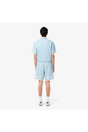 Shorts leggeri con stampa monogramma GH9928GIL LACOSTE | Bermuda | GH9928GIL
