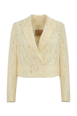 Giacca blazer boxy in pizzo floreale 251TT201300282 TWINSET | Giacca | 251TT201300282