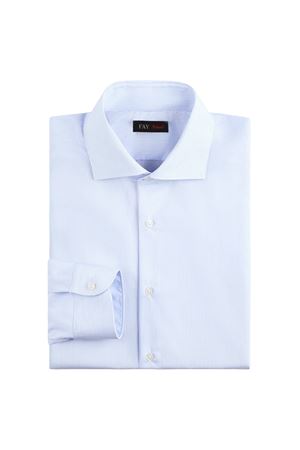 Travel Shirt French Neck FAY | Shirt | NCMA1522670ZCHU606