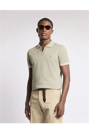 Polo Senza Bt. Piquet Str. Stripes FAY | Polo | NPMB252141STDWV618