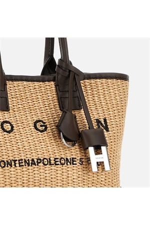 Address Shopping Mini Tess. Raffia HOGAN |  | KBW01TA5100UYI7E06