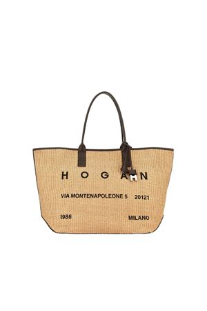 Address Shopping Media Tess. Rafia HOGAN | Shopping Bag | KBW01TA5300UYI7E06