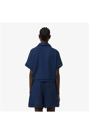 Polo oversize in twill fluido LACOSTE | Polo | CF0061166