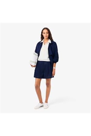 Polo oversize in twill fluido LACOSTE | Polo | CF006170V