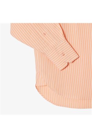 Camicia oversize in misto lino LACOSTE | Camicia | CF14294HI