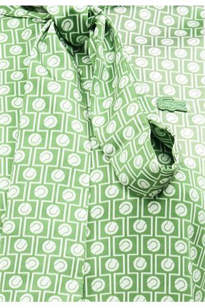 Regular fit shirt with detachable knotted collar LACOSTE | Shirt | CF26264SI