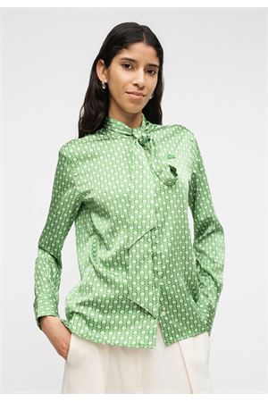 Regular fit shirt with detachable knotted collar LACOSTE | Shirt | CF26264SI