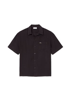 Camicia relaxed fit in lino LACOSTE | Camicia | CH23393LA
