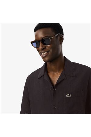 Camicia relaxed fit in lino LACOSTE | Camicia | CH23393LA