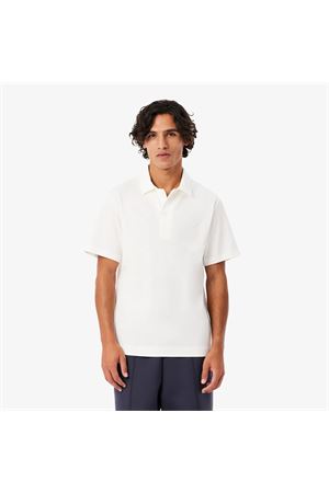 Polo Paris classic fit ricamata con collo aperto LACOSTE | Polo | DH592870V