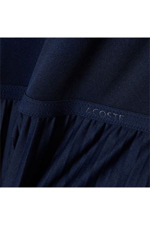 Sleeveless pleated long dress LACOSTE | Dress | EF2432166