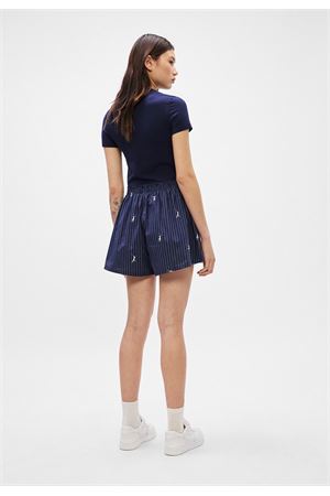 Cotton poplin jacquard boxer shorts LACOSTE | Bermuda Shorts | FF1034525