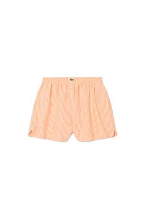 Shorts oversize in misto lino LACOSTE | Shorts | FF14284HI