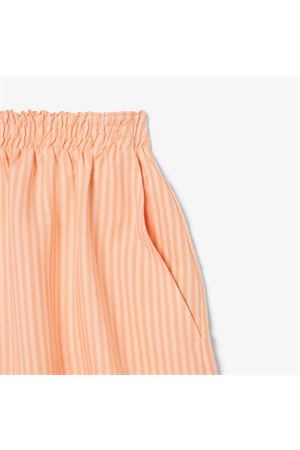 Shorts oversize in misto lino LACOSTE | Shorts | FF14284HI