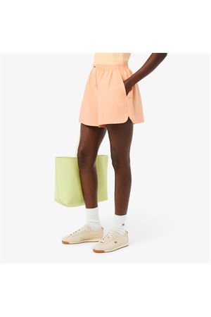 Shorts oversize in misto lino LACOSTE | Shorts | FF14284HI