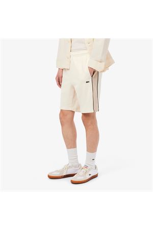 Shorts in tessuto felpato regular fit color block LACOSTE | Shorts | GH08933RR