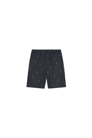 Crocodile print striped cotton shorts LACOSTE | Shorts | GH1964IY8
