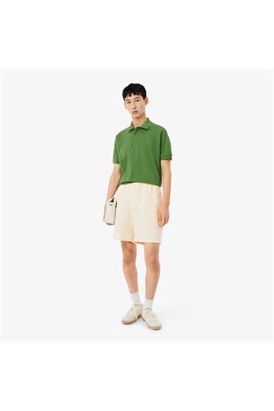 Shorts regular fit in twill di misto lino LACOSTE | Shorts | GH2628056