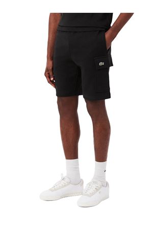 Shorts cargo in cotone felpato LACOSTE | Shorts | GH9743031