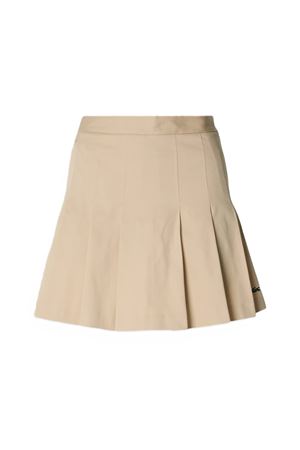 Stretch cotton pleated short skirt LACOSTE | Gown | JF8001X6F