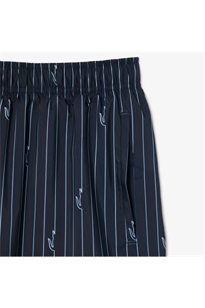 Medium sea boxer shorts with crocodile print LACOSTE | Swimwear | MH1849IY8