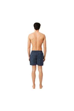 Medium sea boxer shorts with crocodile print LACOSTE | Swimwear | MH1849IY8