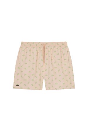 Boxer mare medi con stampa coccodrillo LACOSTE | Costume | MH1851BIG