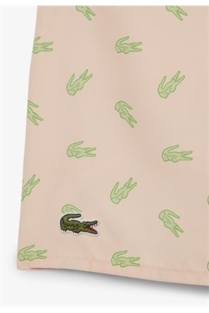 Boxer mare medi con stampa coccodrillo LACOSTE | Costume | MH1851BIG
