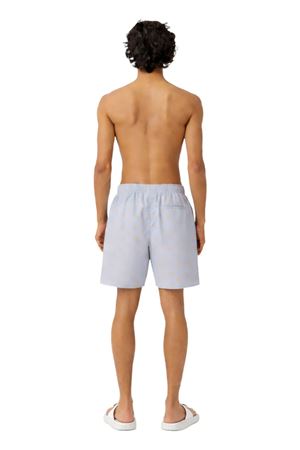 Medium sea boxer shorts with crocodile print LACOSTE | Swimwear | MH1851HBA