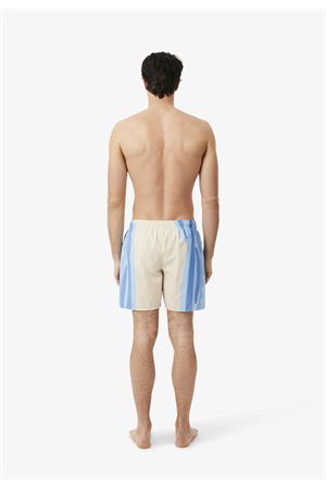Boxer mare midi a righe LACOSTE | Costume | MH19023IY