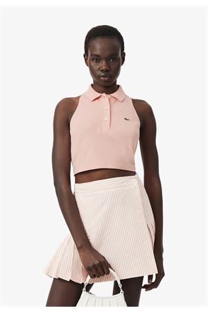 L.12.D Slim Fit Stretch Sleeveless Polo Shirt LACOSTE | Polo Shirt | PF3123UI2