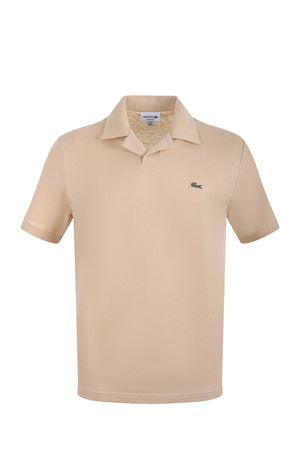 Polo classic fit in cotone-lino LACOSTE | Polo | PH24498XF