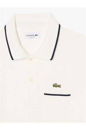 Polo classic fit L.12.12 con tasca e bordi a contrasto LACOSTE | Polo | PH9838EV0
