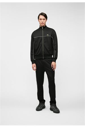 Sweatshirt with zipper and border LACOSTE | Sweater | SH0627031