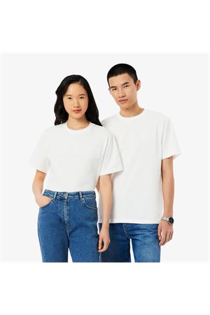 Embossed branded jersey T-shirt LACOSTE | T-Shirt | TH075370V