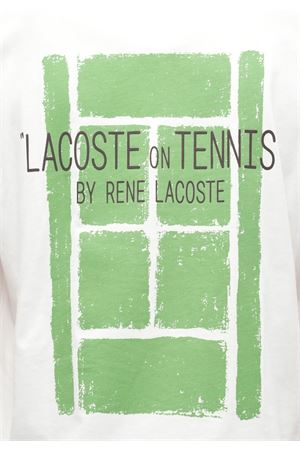 Cotton T-shirt with print LACOSTE | T-Shirt | TH219770V