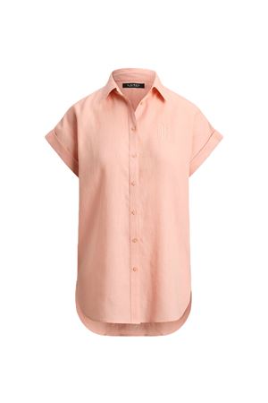 Broono-Short Sleeve-Button Front Shirt-Tissue Line LAUREN RALPH LAUREN | Camicia | 200874259012