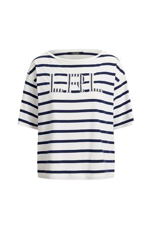 Vauden-Short Sleeve-T-Shirt-Cotton Jersey LAUREN RALPH LAUREN | T-shirt | 200P03752002