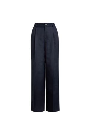 Woven-Wide Leg-Pants-Lt Drapy Linen Visc LAUREN RALPH LAUREN | Pantaloni | 200P13458003