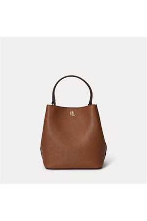 Bkt-Bucket Bag-Small-Crosshatch Leather LAUREN RALPH LAUREN | Secchiello | 431969365002
