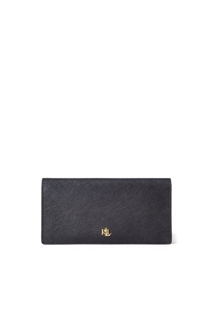 Slim Wallet-Wallet-Medium-Crosshatch Leather LAUREN RALPH LAUREN | Portafoglio | 432802917009